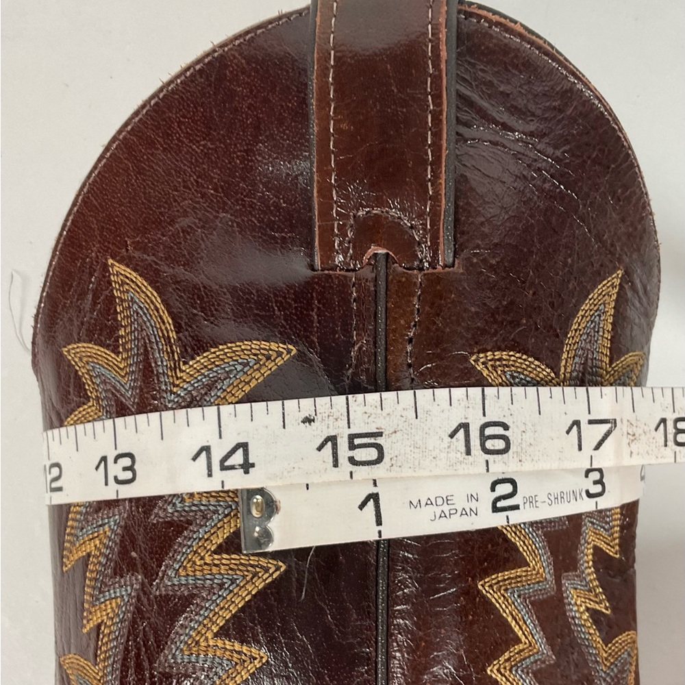 Justin Full Quill Ostrich Quill Roper Boots | Tekno Crepe | USA Made | Men’s 8 D - Picture 6 of 16